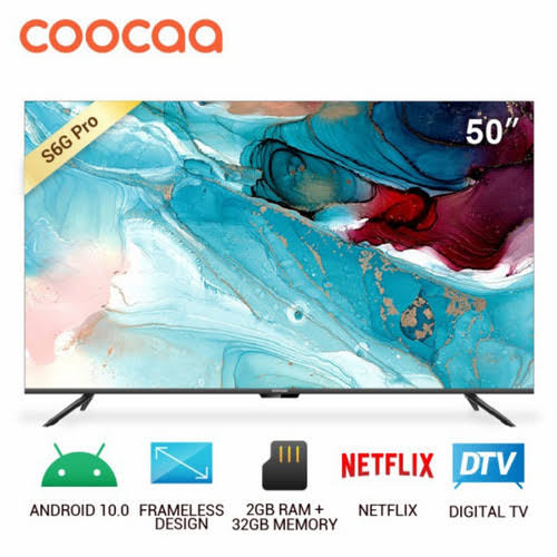 Hiburan Lebih Menyenangkan dengan Cooca Smart TV 50 Inch