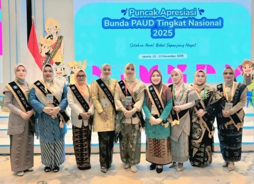Bunda PAUD Kota Bengkulu Hadiri Puncak Apresiasi Bunda PAUD Nasional 2025 di Jakarta