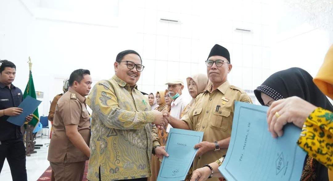 Pj Walikota Lepas 73 ASN Pemkot Bengkulu yang Purna Tugas 
