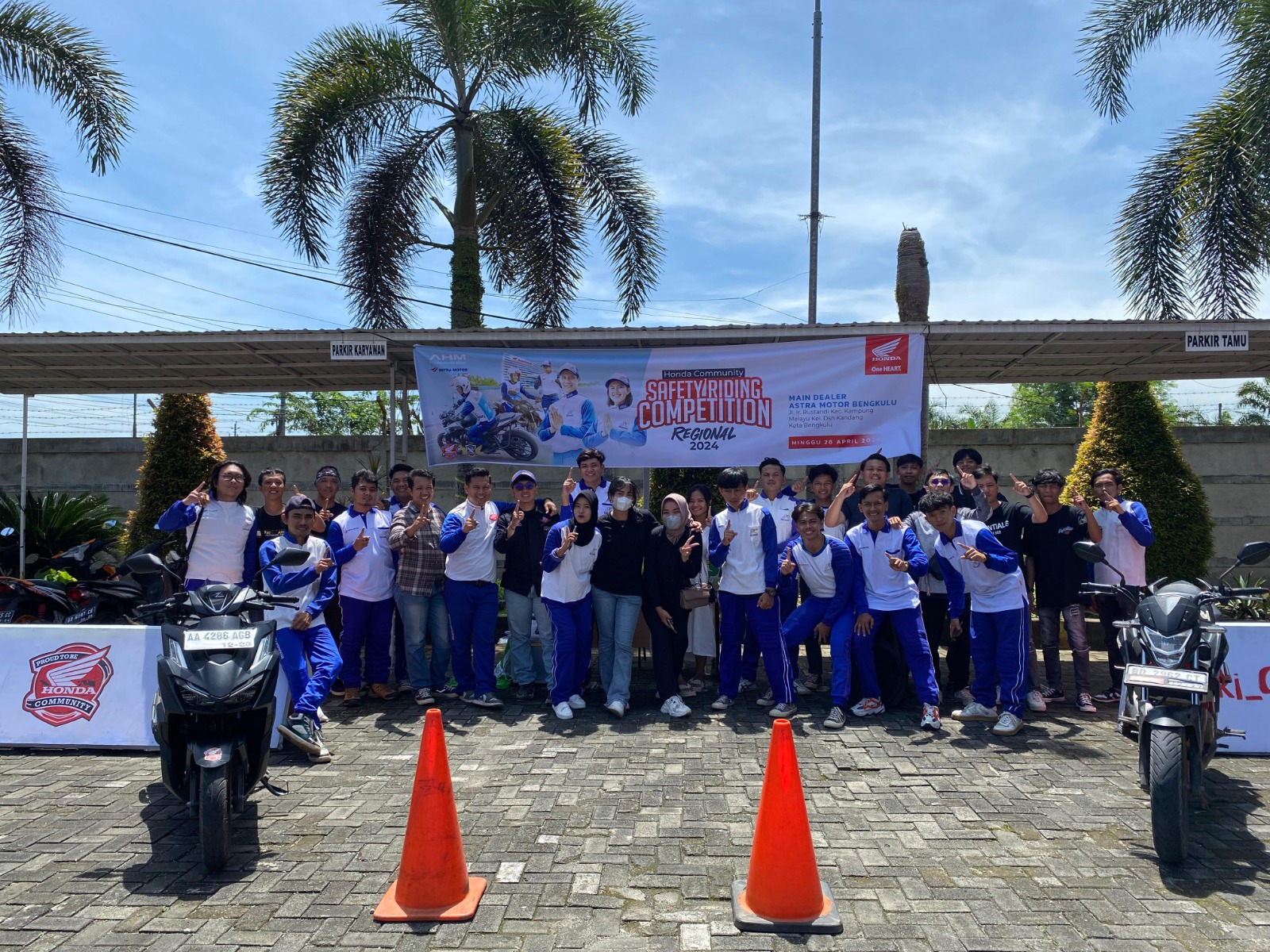 Ini Dia Pemenang Honda Community Safety Riding Competition Tingkat Regional Bengkulu