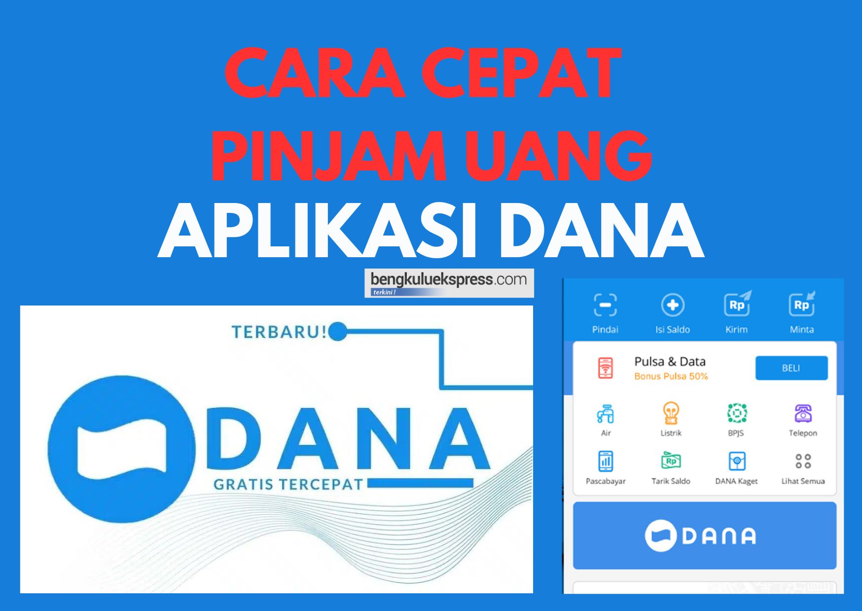 Tanpa Perlu KTP, Pinjaman Uang Cair Rp500.000 Langsung di Aplikasi DANA, Begini Caranya