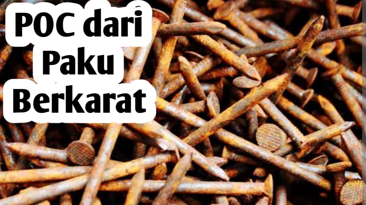 Pupuk Organik Cair dari Paku Berkarat, Ini Manfaatnya Bagi Tanaman