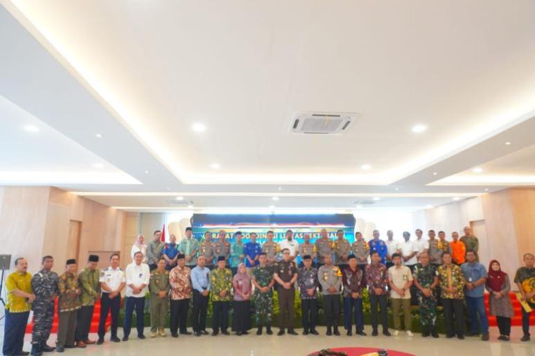 Pemprov Gelar Rapat Koordinasi Persiapan Pengamanan dan Transportasi Jelang Lebaran 1445 H di Bengkulu