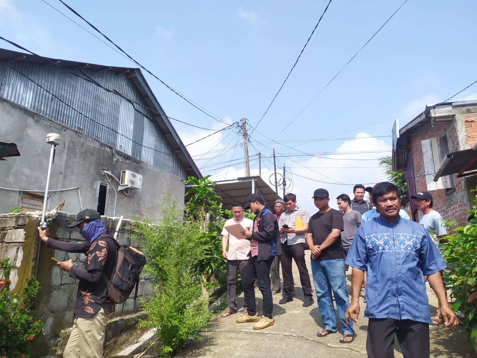 Warga Tuntut Legalitas, ATR/BPN Lakukan Pengukuran Ulang Lahan di Timur Indah
