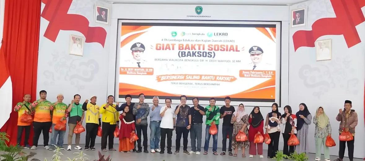 HUT ke-4 LEKAD, Baksos Door-to-Door Sasar 300 Warga Rentan di Bengkulu
