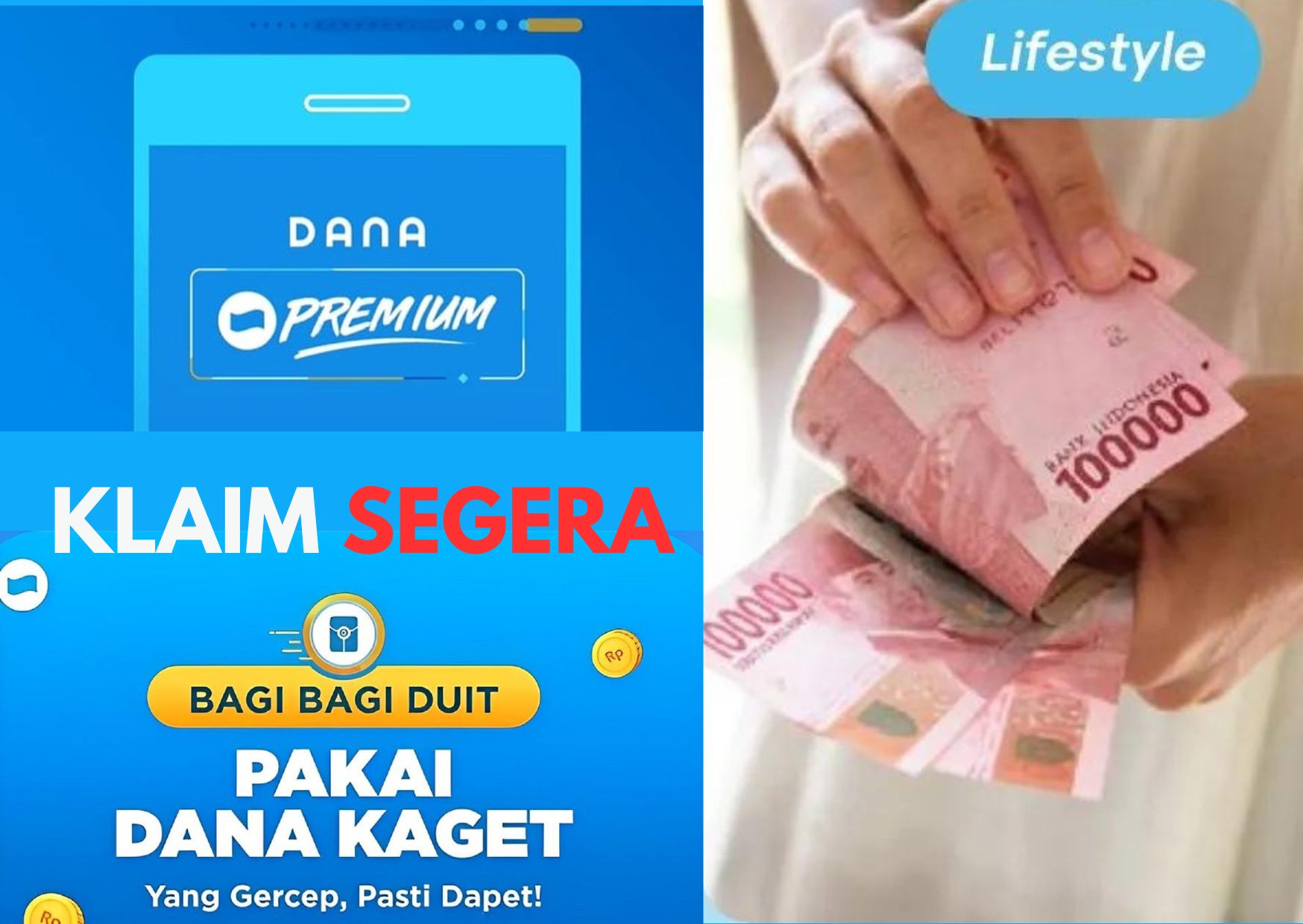 Begini Syarat Klaim Saldo DANA Kaget Cepat Cair Masuk E-Wallet DANA