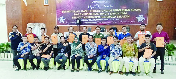Ini Dia 25 Anggota DPRD Hasil Pleno KPU Bengkulu Selatan, Istri Bupati Berpeluang Jabat Ketua DPRD