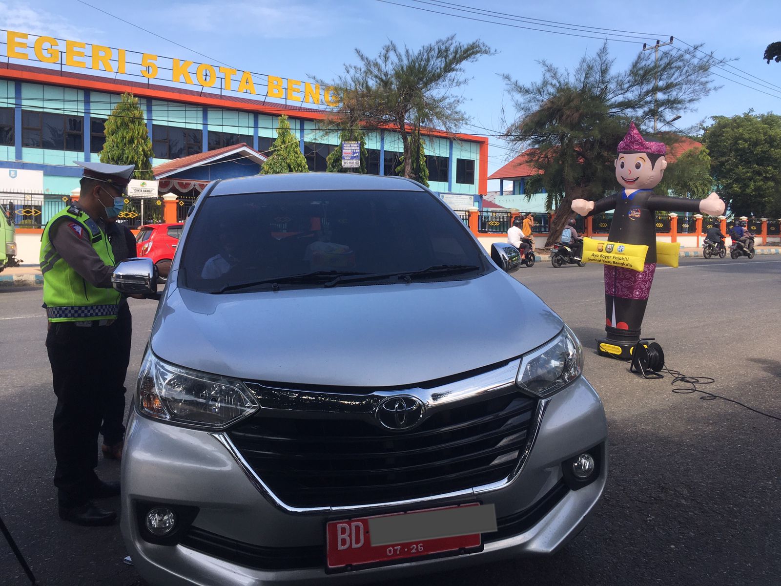 Puluhan Kendaraan di Bengkulu Terjaring Razia Pajak, Ada Juga Mobil Dinas
