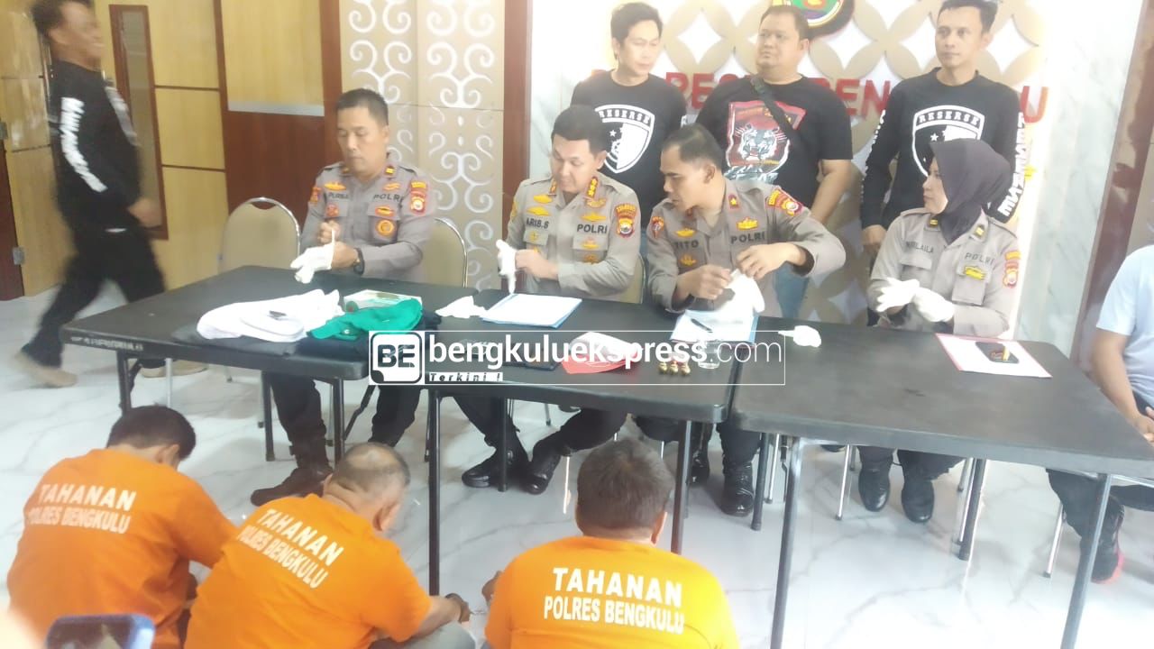 Polisi Beberkan Peran Para Tersangka Saat Lakukan Aksi Hipnotis di Bengkulu