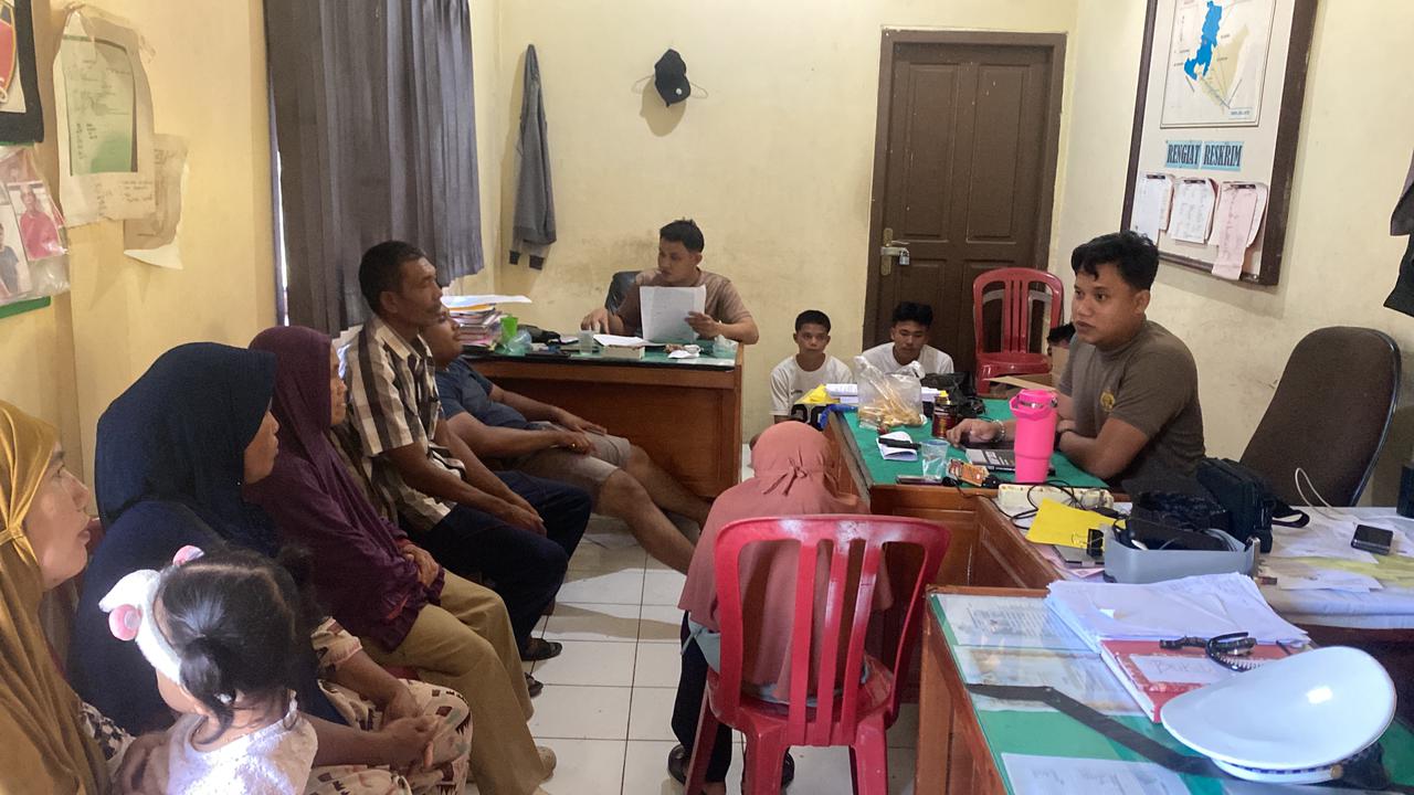Polsek Manna Mediasi Kasus Pencurian Antar Keluarga, Selesaikan Secara Kekeluargaan