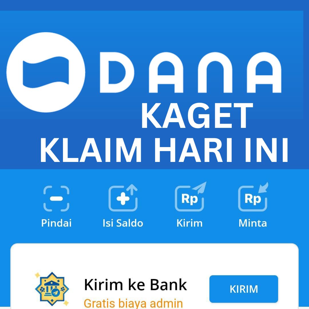 Link DANA Kaget Hari Ini 12 Mei 2023: Buruan Klaim Saldo DANA Rp150.000 Gratis!