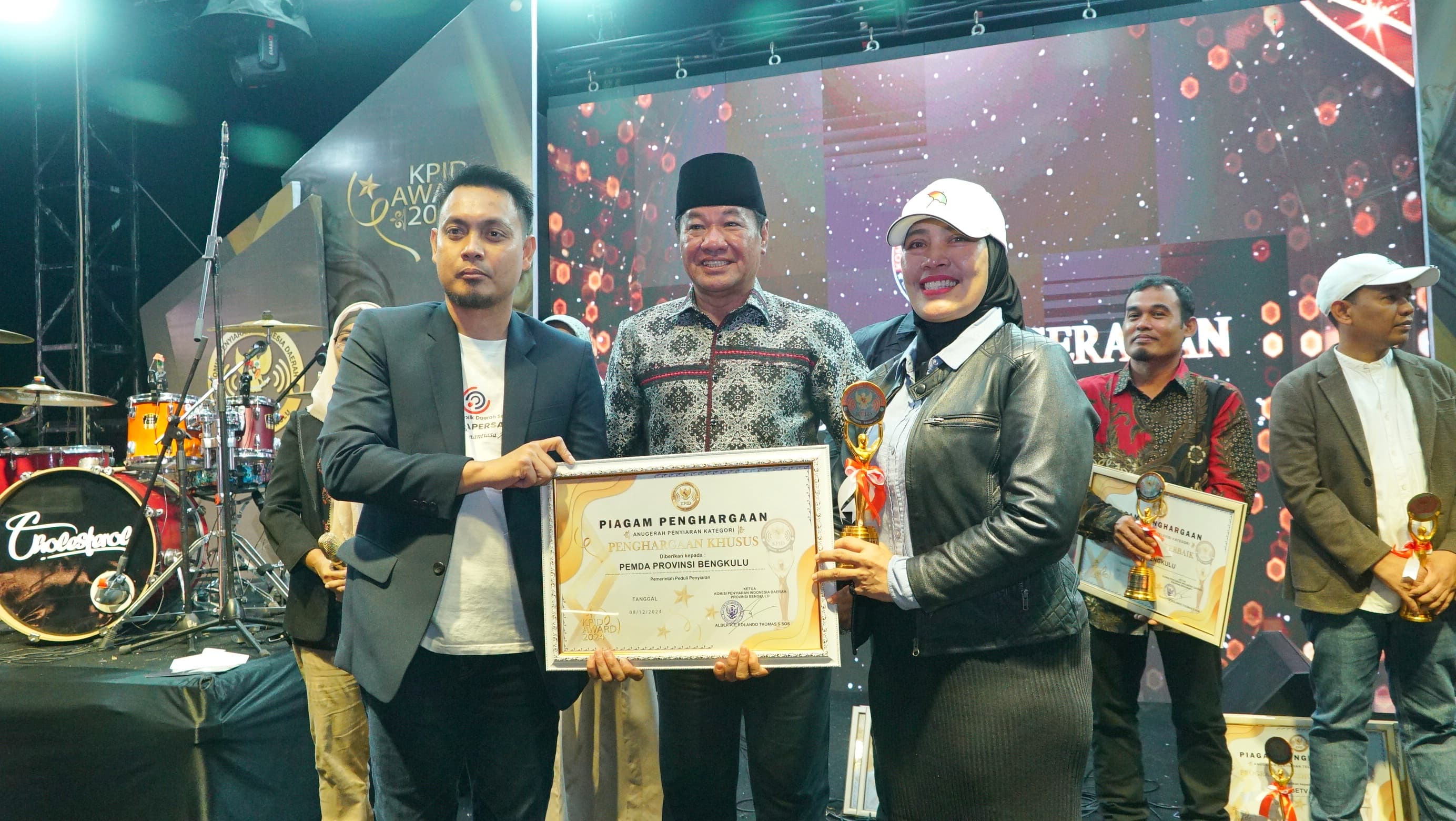 KPID Award Bengkulu 2024, Plt Gubernur Dorong Inovasi Penyiaran di Tengah Era Digital