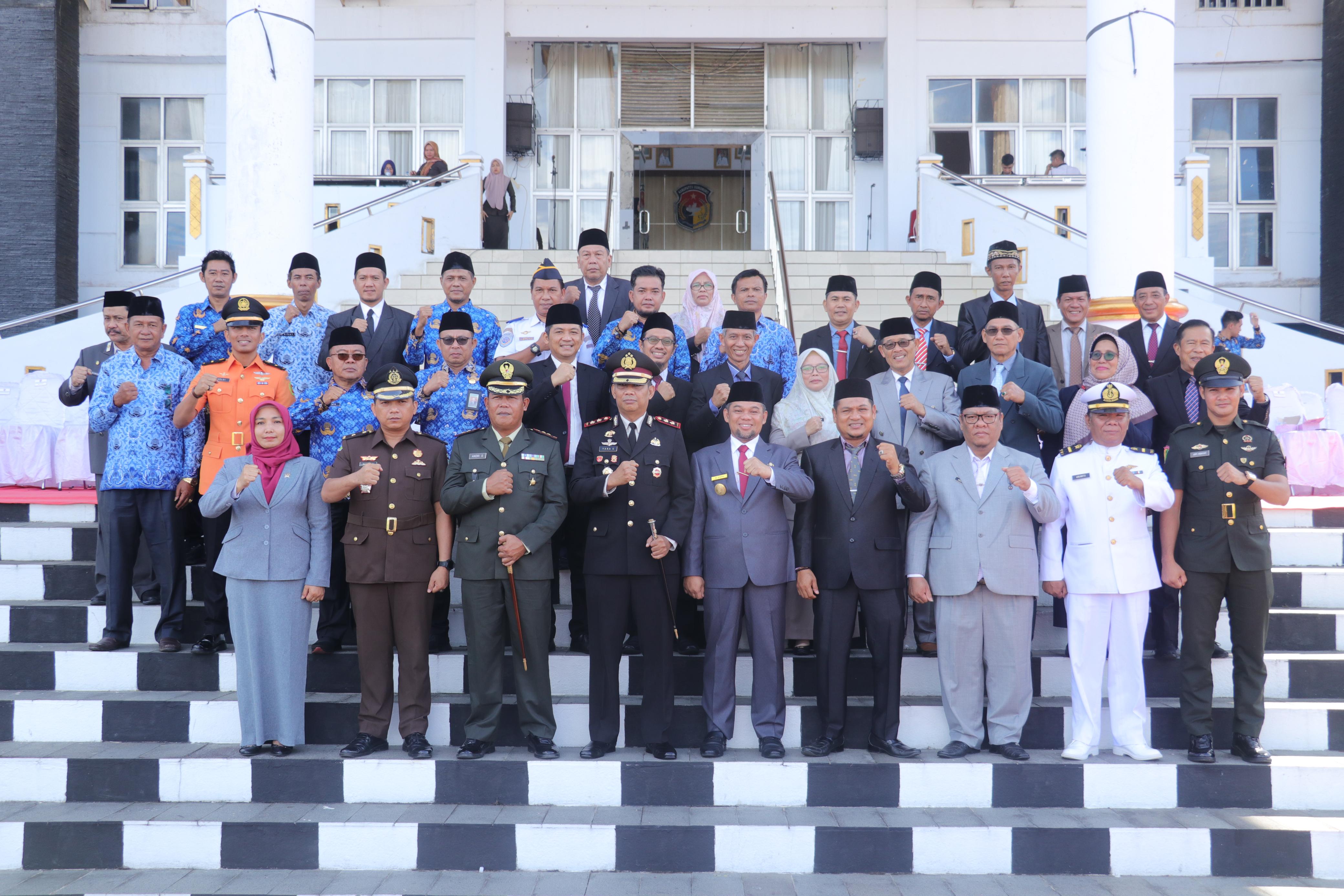 Peringati Hari Kesaktian Pancasila, Mukomuko Gaungkan Kebersamaan Jelang Pilkada