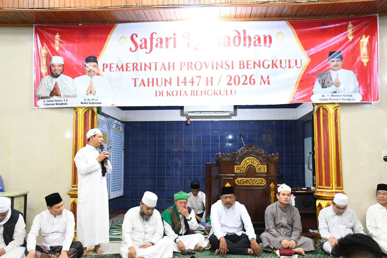 Safari Ramadan di Rawa Makmur, Momentum Sinergi Pemprov dan Pemkot Bengkulu