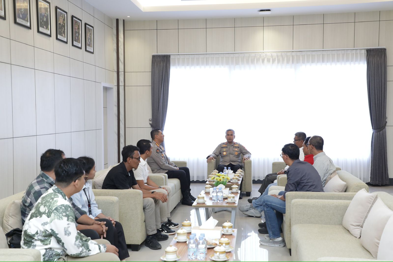 Perkuat Sinergi, Bengkulu Ekspress Media Group Audiensi dengan Kapolda Bengkulu