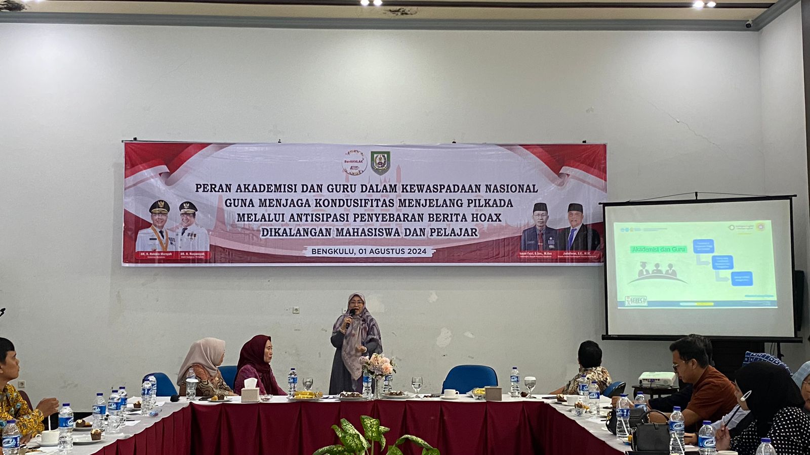 Cegah Berita Hoax di Kalangan Pelajar dan Mahasiswa Melalui Guru dan Akademisi di Bengkulu 