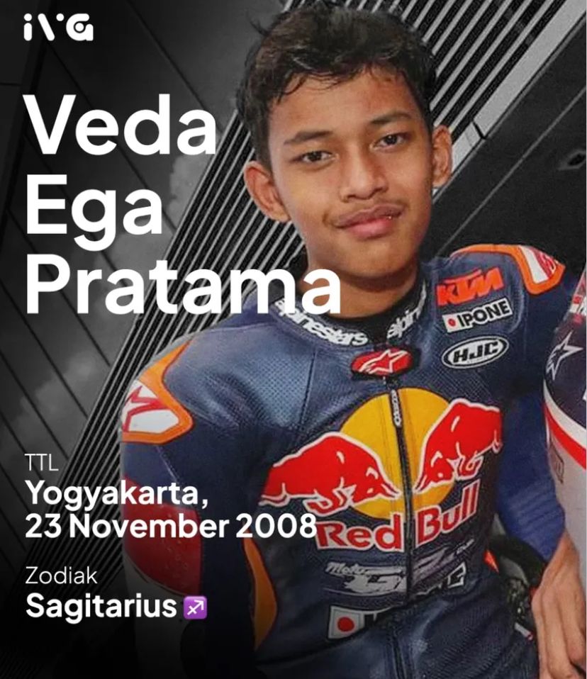Pebalab Binaan AHRT,  Veda Ega Pratama Cetak Sejarah di Red Bull MotoGP Rookies Cup