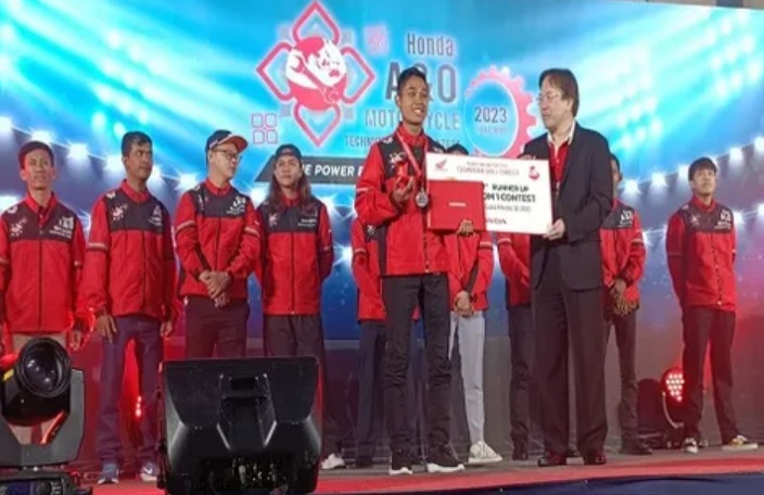 Keren! Teknisi Honda Indonesia Juarai Kompetisi Teknik Sepeda Motor di Thailand