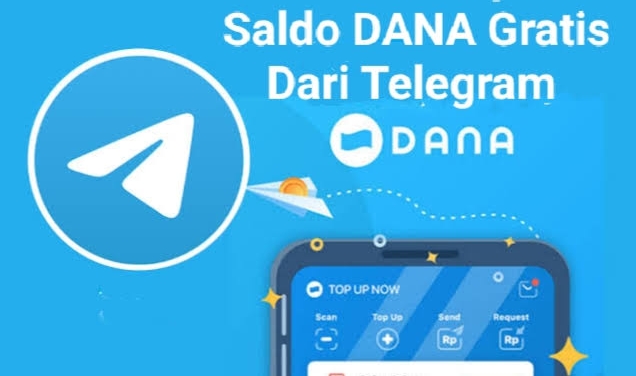 Dapat Saldo DANA Gratis dari Telegram? Begini Caranya, Dijamin Mudah dan Cepat Cair!