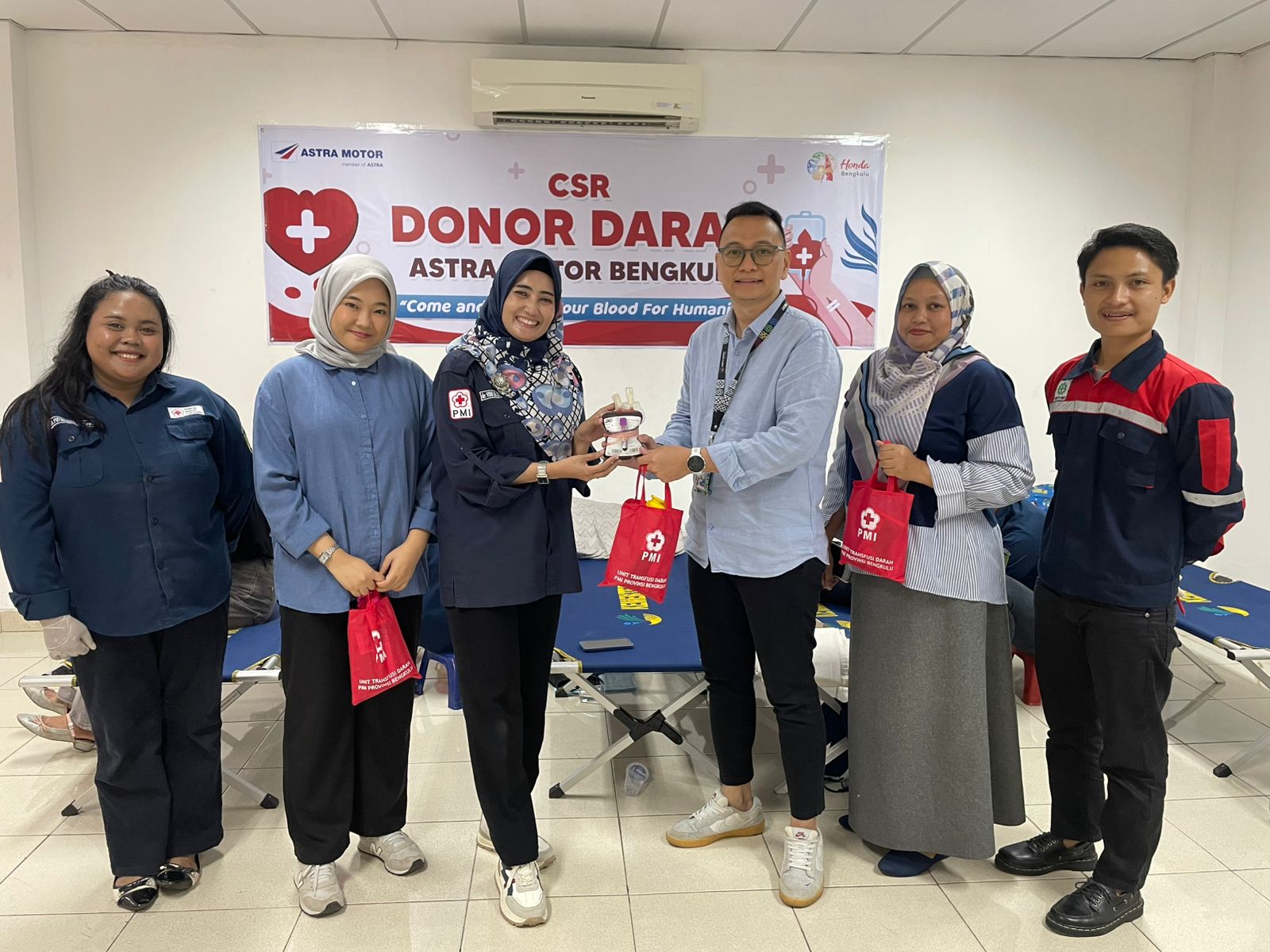 Astra Motor Bengkulu Gelar Donor Darah di Momen HUT ke-57 Provinsi Bengkulu