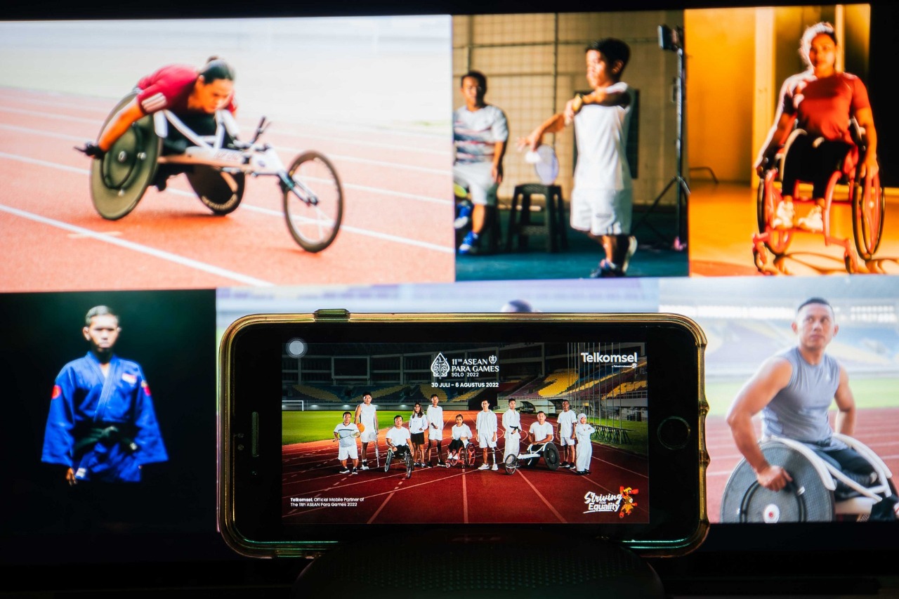 Official Mobile Partner XI ASEAN Para Game 2022, Telkomsel Pastikan Kesiapan dan Kenyamanan Akses  Digital