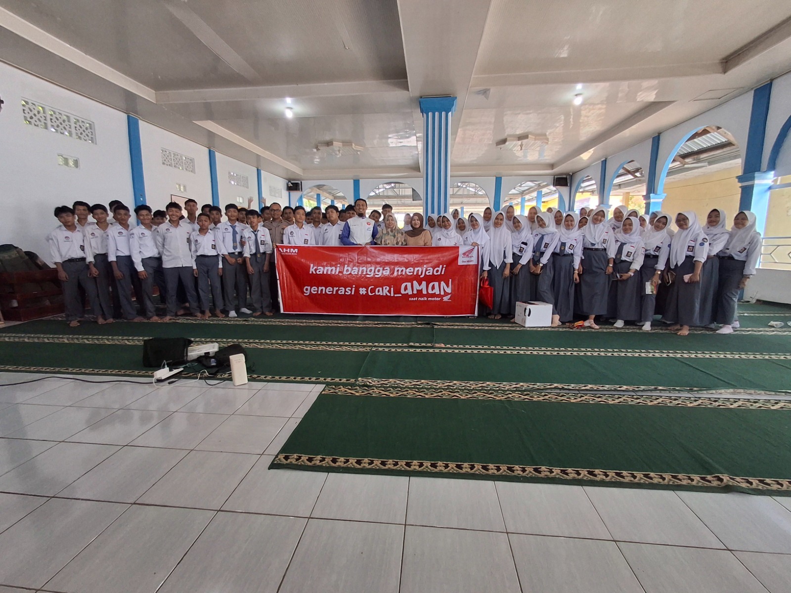 Pelopor Keselamatan Dalam Berkendara, Astra Motor Bengkulu Gelar Edukasi Safety Riding di SMAN 8 Kota Bengkulu