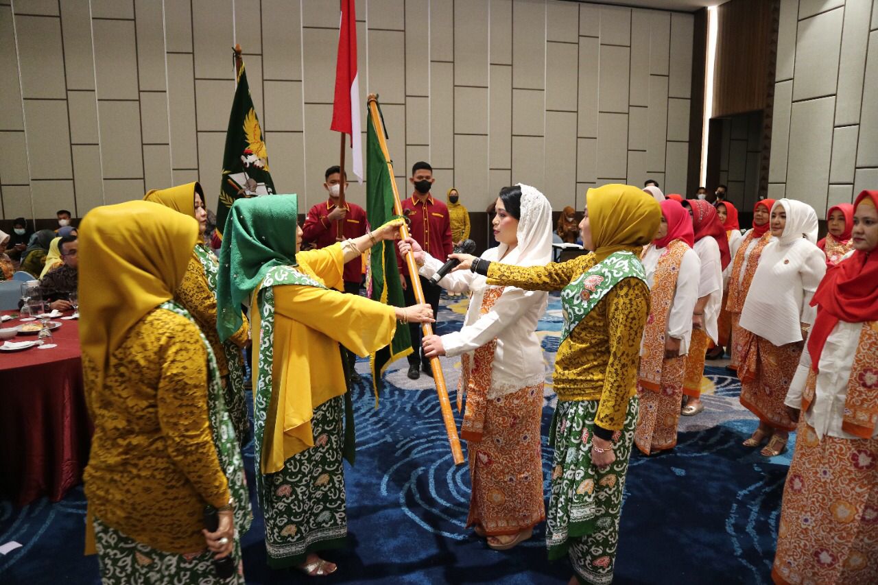 Apt Destita Dilantik Jadi Srikandi TP Sriwijaya Provinsi Bengkulu