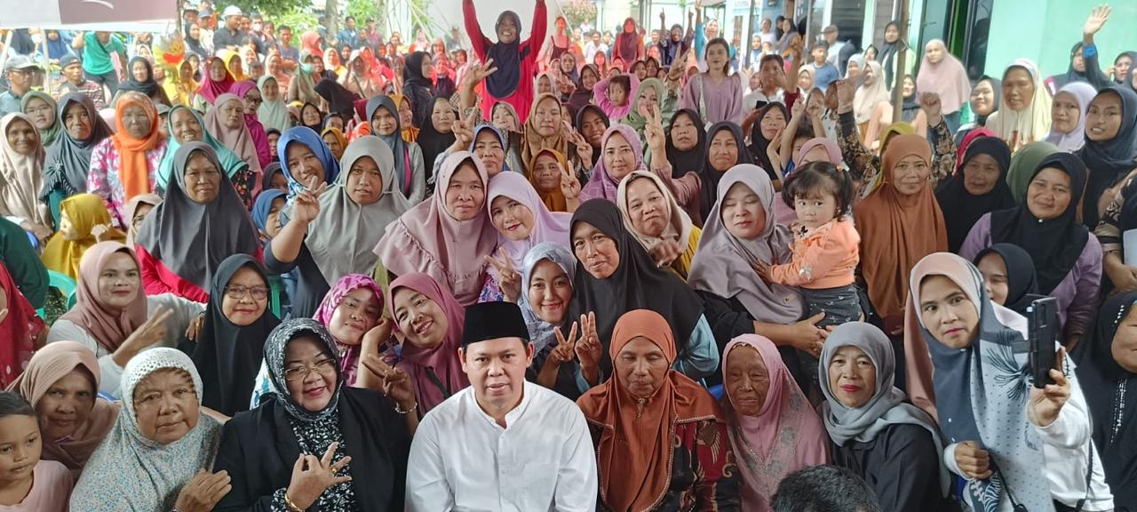 Kampanye Selalu Disambut Antusias Oleh Masyarakat,  Sultan B Najamudin Targetkan Raih Suara Terbanyak   