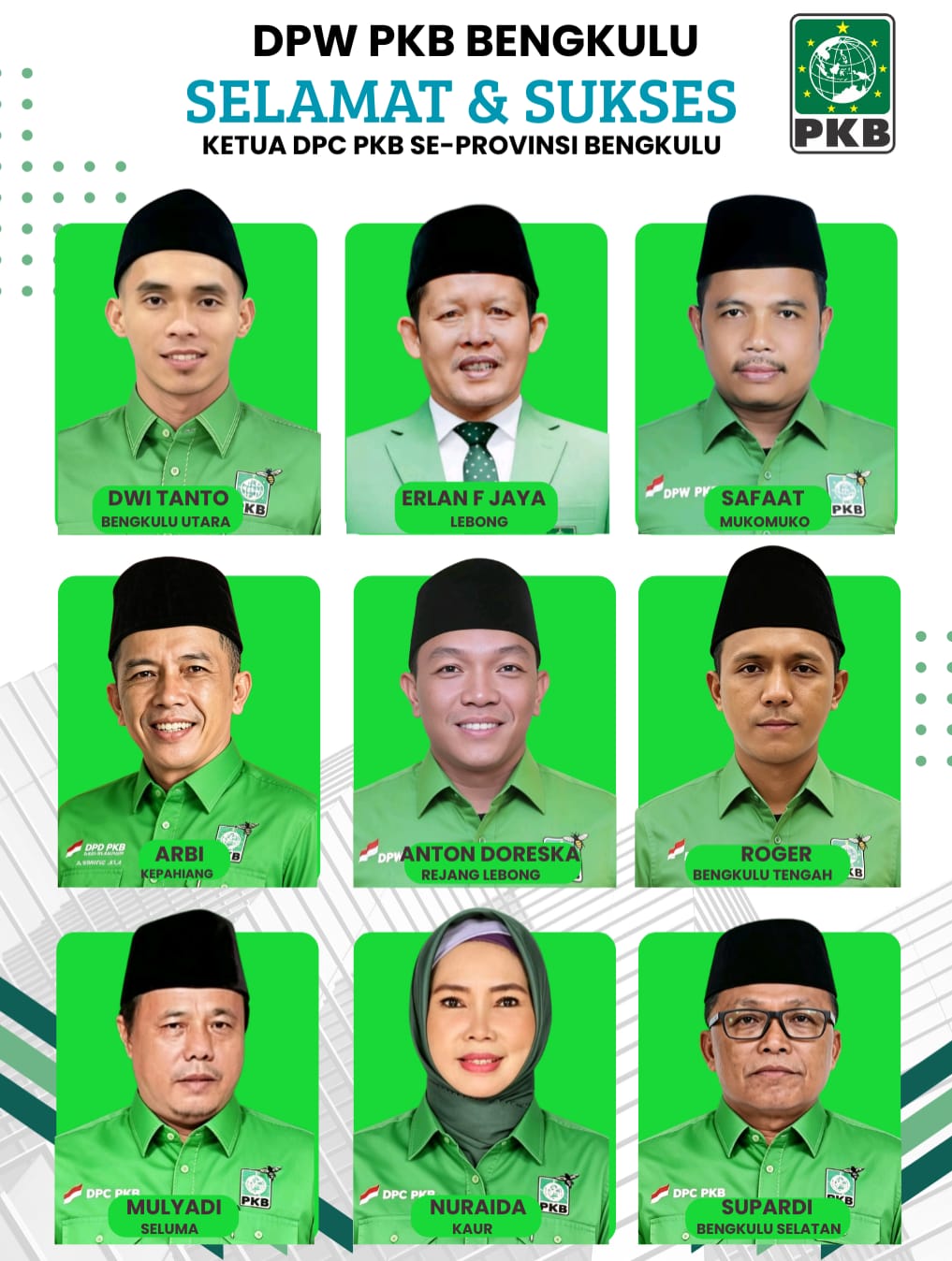 PKB Seluma Berbenah, Mulyadi Usung Misi Dekat dengan Rakyat