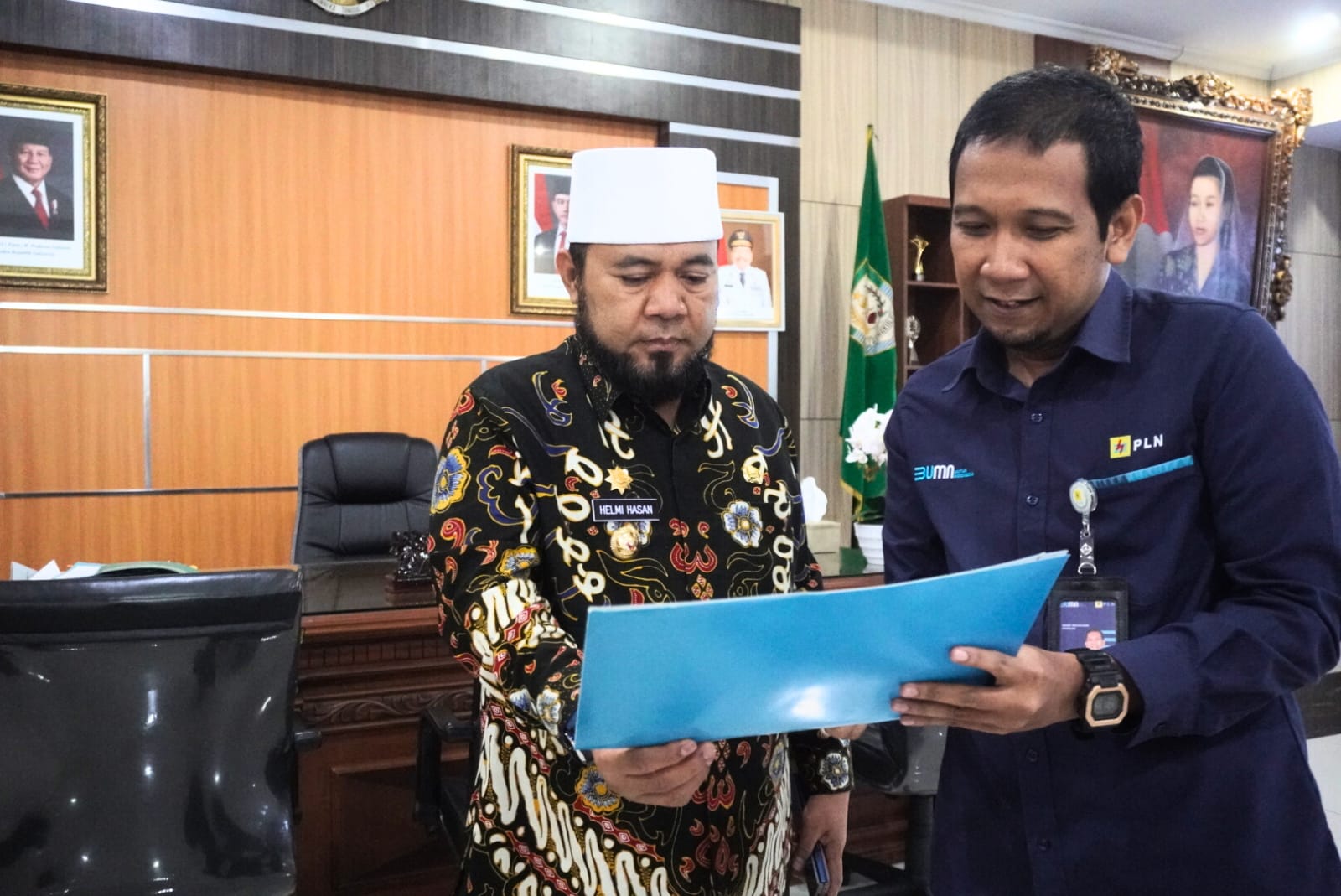 Gubernur Helmi Dorong Program Bengkulu Terang Benderang Hingga ke Pelosok Desa