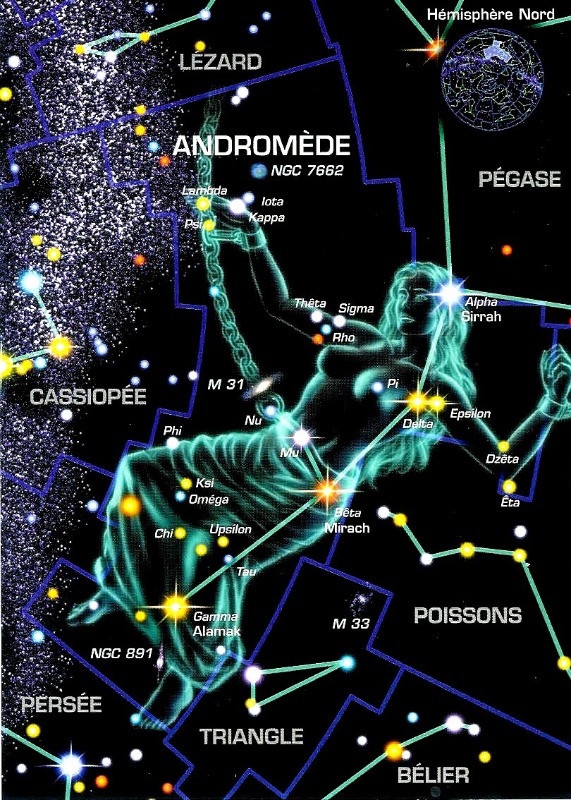 Rasi Bintang Andromeda: Putri Cantik yang Celaka Akibat Kesombongan Ibunya