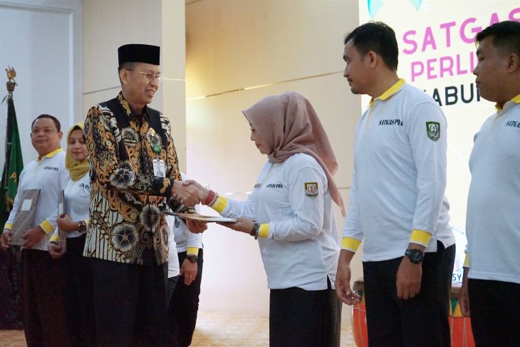 Pemprov Bengkulu Kukuhkan Satgas Perlindungan Perempuan dan Anak