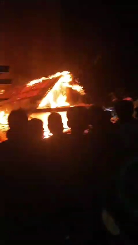 Kebakaran di Tanjung Beringin Kaur, Kerugian Ratusan Juta