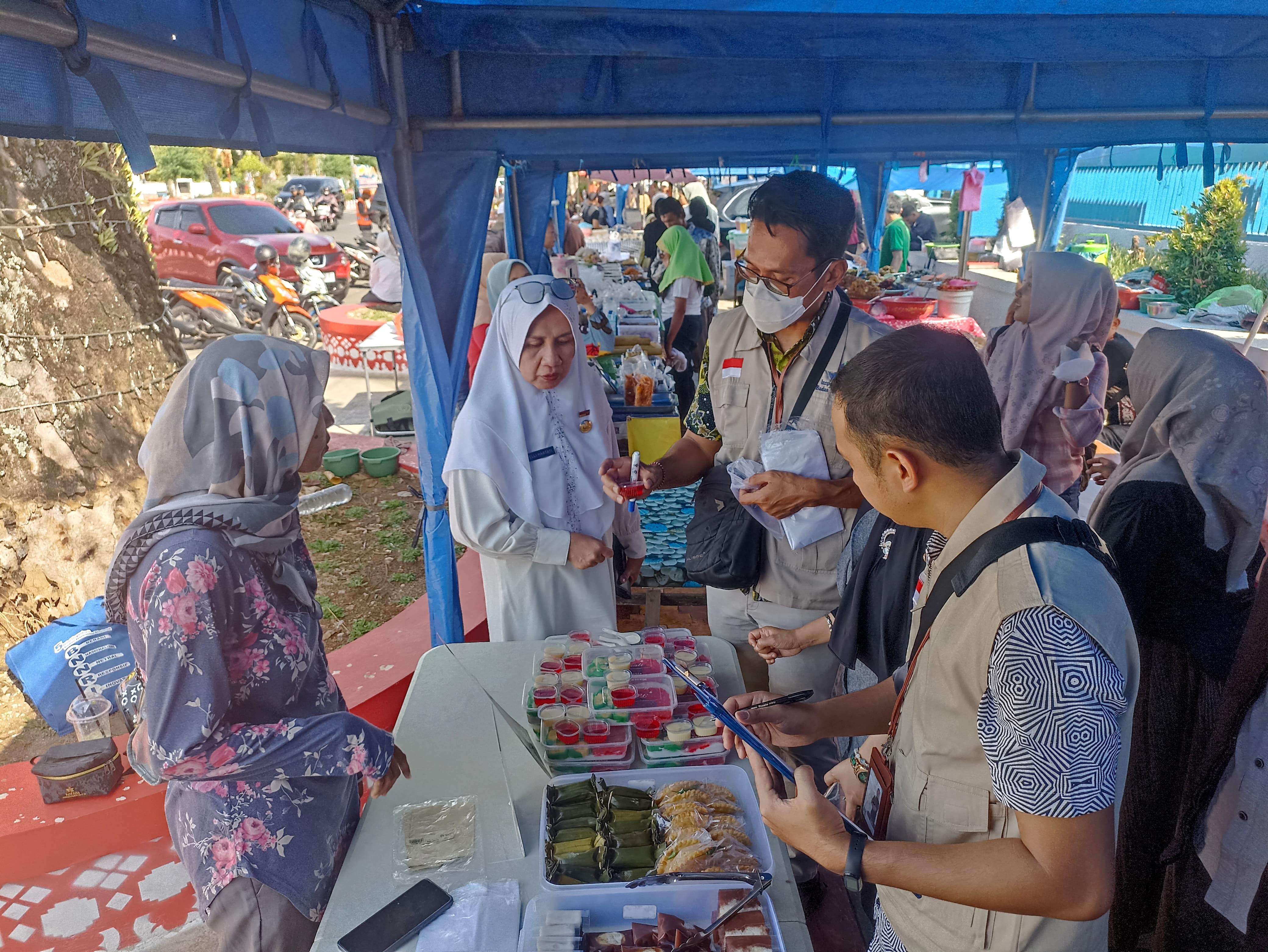Pemkot dan BPOM Periksa Takjil di Belungguk Point, Hasil Uji Negatif Bahan Berbahaya