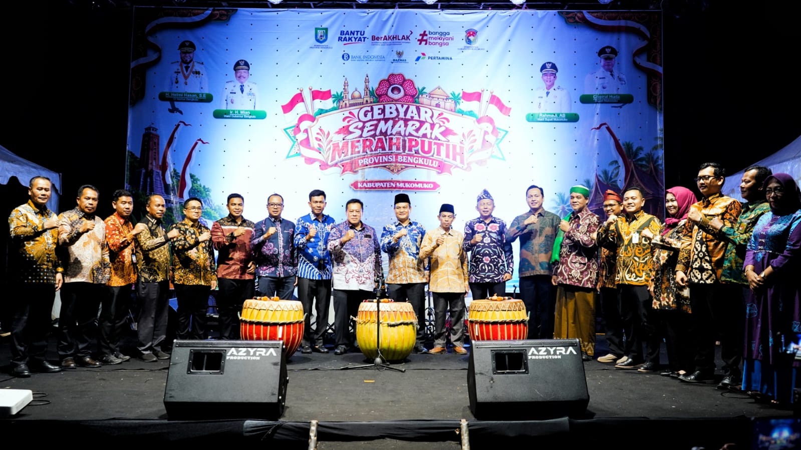 Gebyar Semarak Merah Putih Resmi Digelar di Mukomuko, 10 Hari Penuh Hiburan dan Layanan Gratis