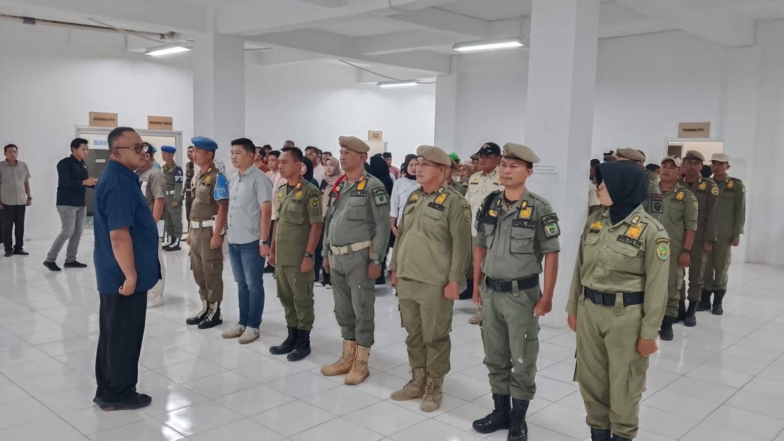 181 Personel Satpol PP Bengkulu Dinyatakan Negatif HIV, 66 Anggota Akan Susul Skrining