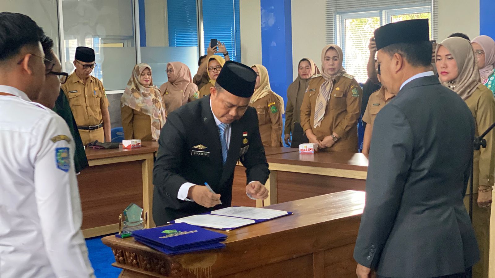Bupati Lebong Lantik Syarifudin Jadi Pj Sekda