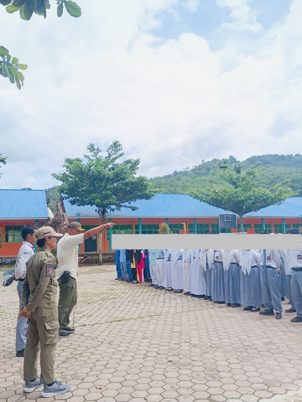Operasi Satpol-PP Lebong Amankan 32 Pelajar SMAN 4 yang Bolos Sekolah dan Merokok di Luar Jam Belajar