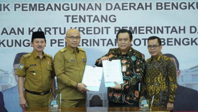 Pemkot dan Bank Bengkulu Jalin Kerjasama Program Kartu Kredit Pemda