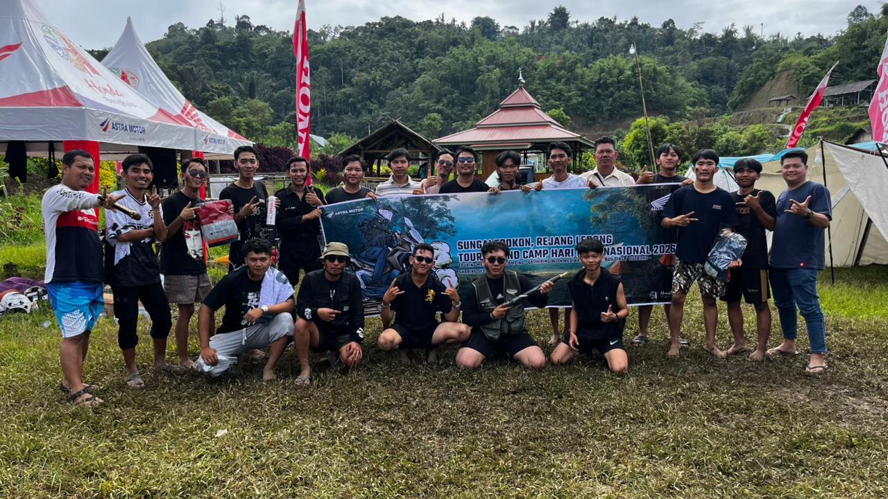 Peringati Hari Pers Nasional, Astra Motor Bengkulu Gelar Fun Media Motour Camp 2026