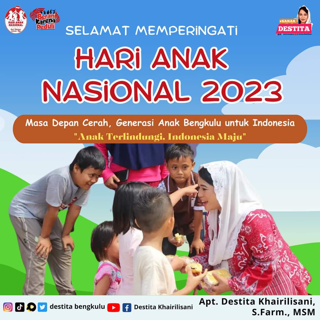 Momentum Hari Anak 2023, Apt Destita: Keluarga Corong Utama Perlindungan Bagi Anak