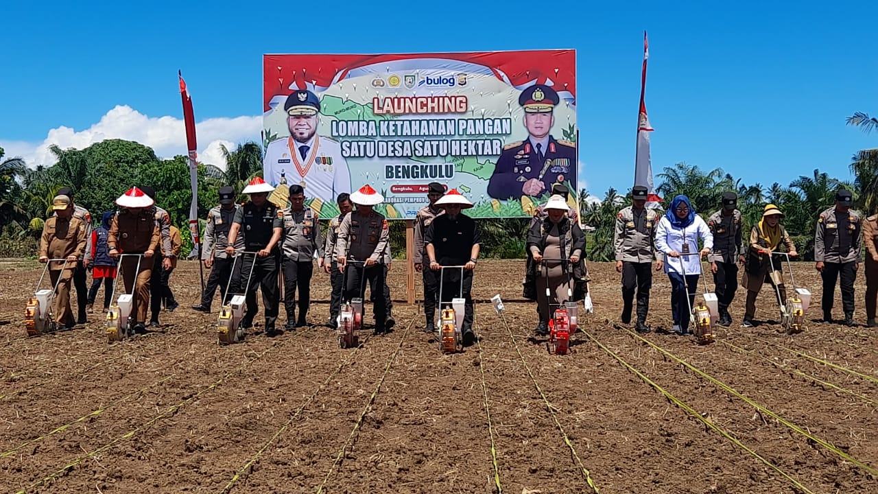 Lomba Ketahanan Pangan Resmi Diluncurkan, 1.514 Desa di Bengkulu Perebutkan Hadiah Rp 2,25 M