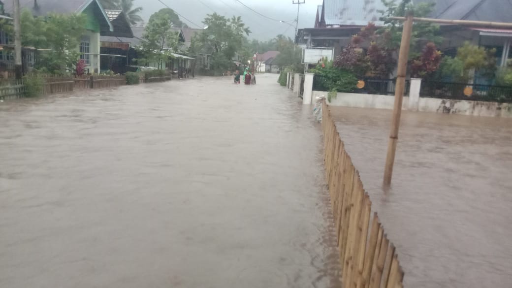 Ratusan Rumah Warga di Lebong Terendam Banjir