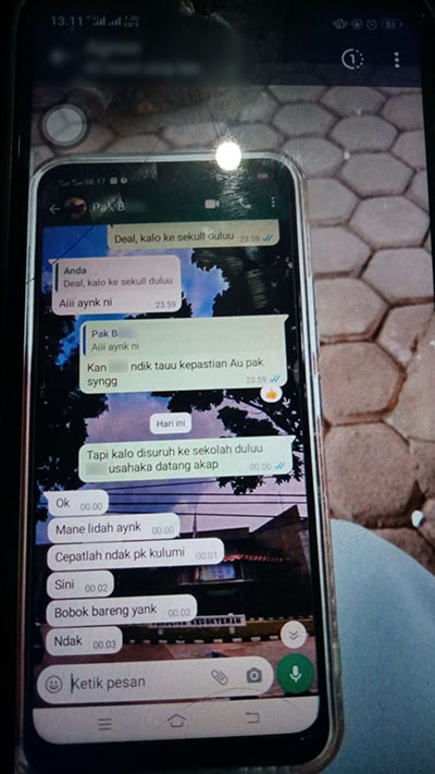 Heboh Chat Mesum Guru Dan Siswi Di Bengkulu Selatan Ini Sanksi Yang