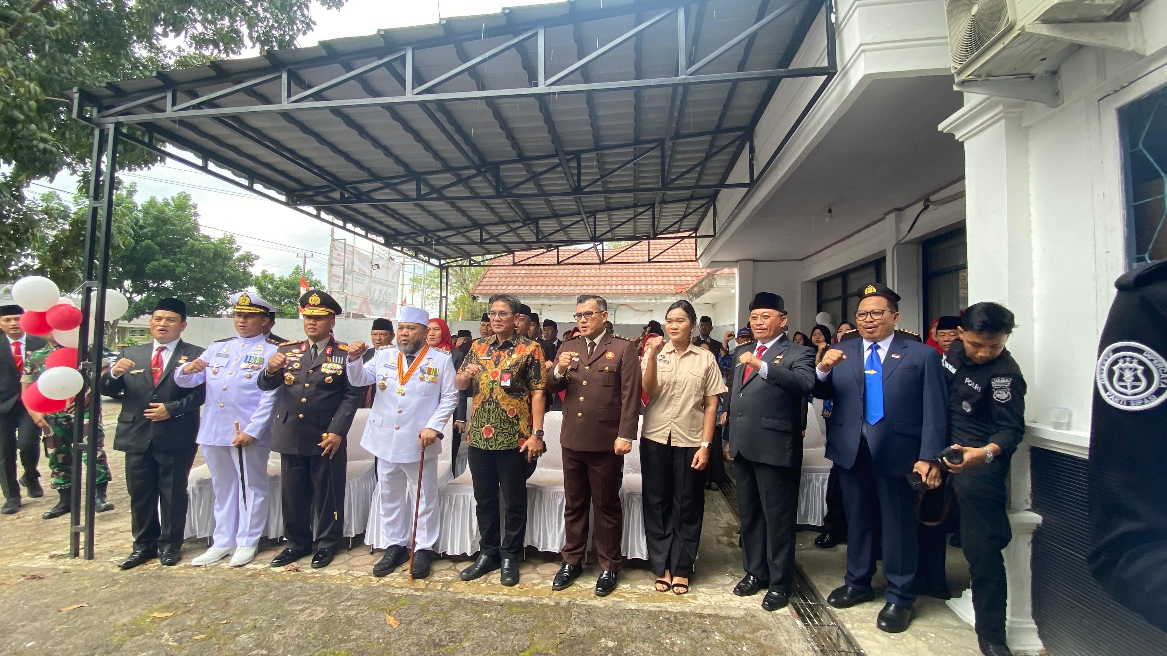 Gubernur Helmi Resmikan Kantor Bersama Satgas MBG, Target 199 Dapur MBG di Bengkulu 