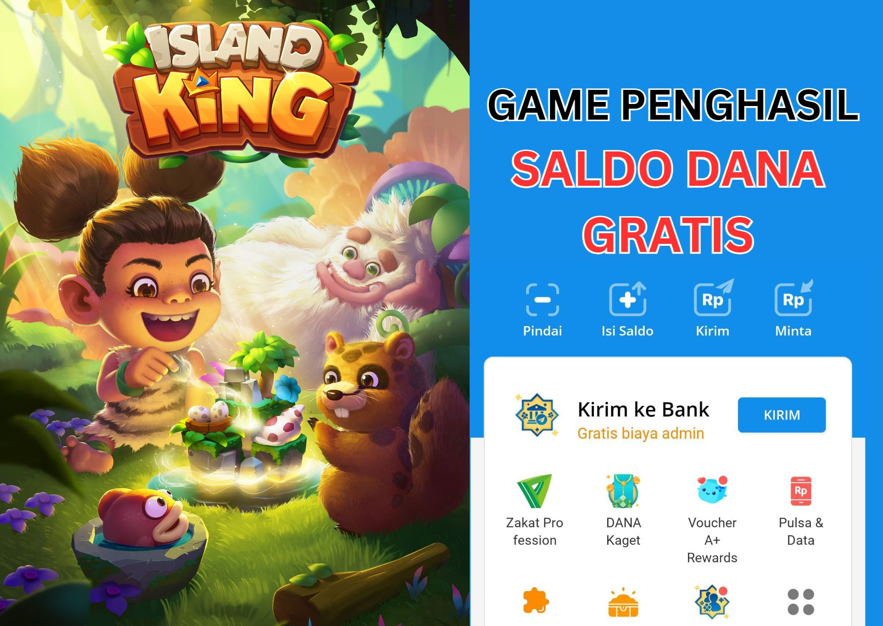 Game Penghasil Saldo DANA Gratis Rp150.000: Sambil Rebahan Rezeki Datang!