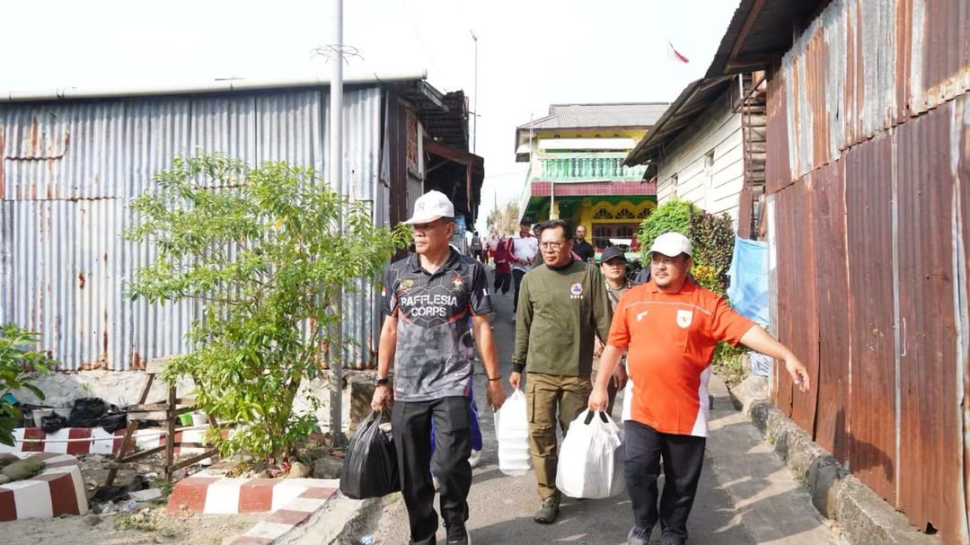 Hari Kedua Pascakebakaran, Pemkot Bengkulu Pastikan Kebutuhan Warga Pengantungan Terpenuhi