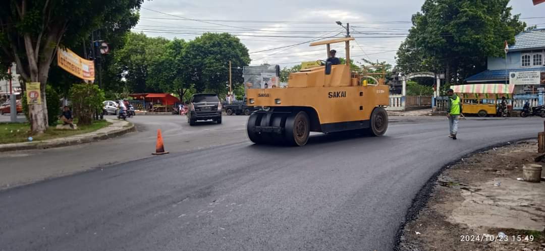 Program Seribu Jalan Mulus, Pemkot Bengkulu Aspal Jalan Simpang Kampung Bali