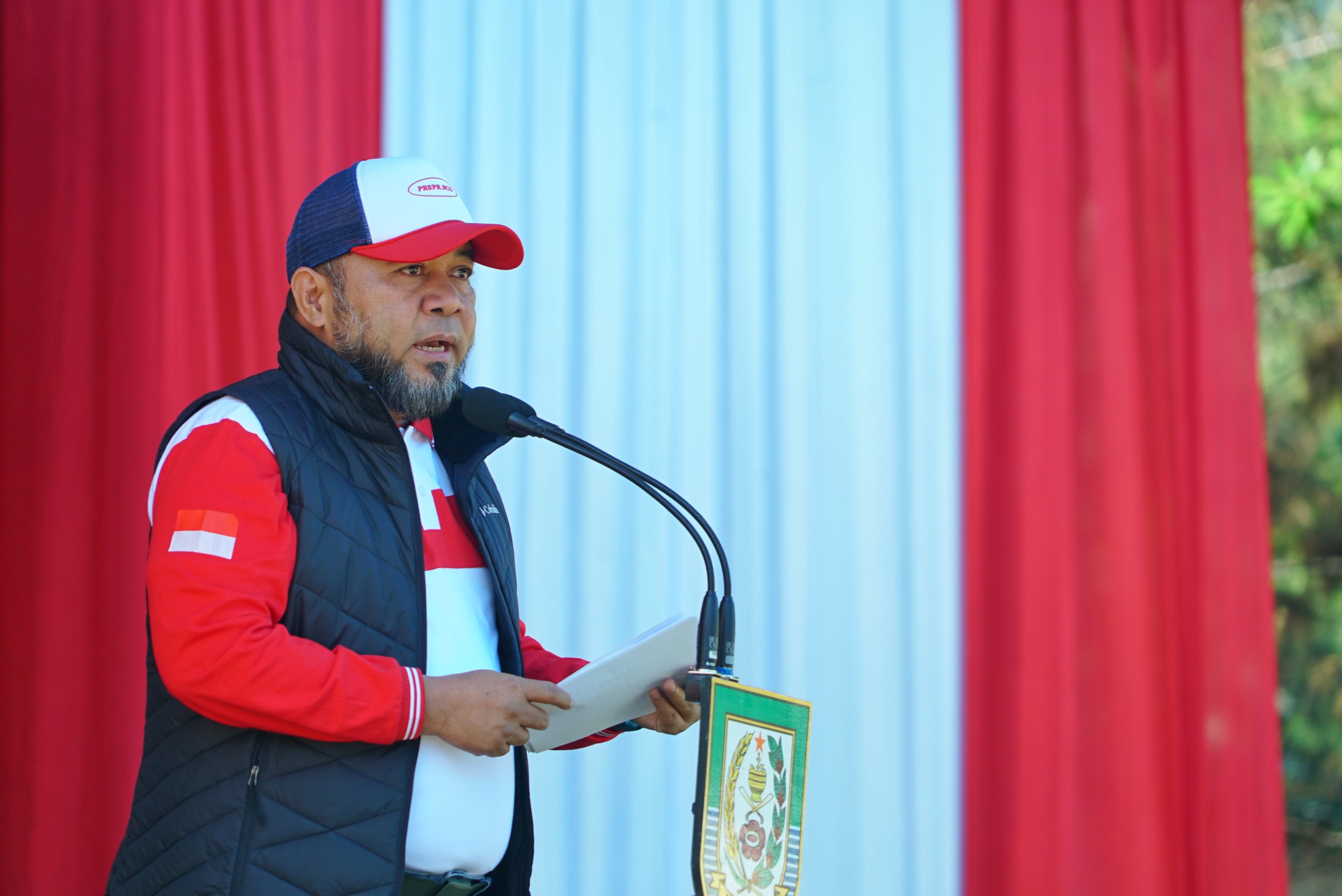 Gubernur Helmi Hasan Serukan Kibarkan Merah Putih Serentak