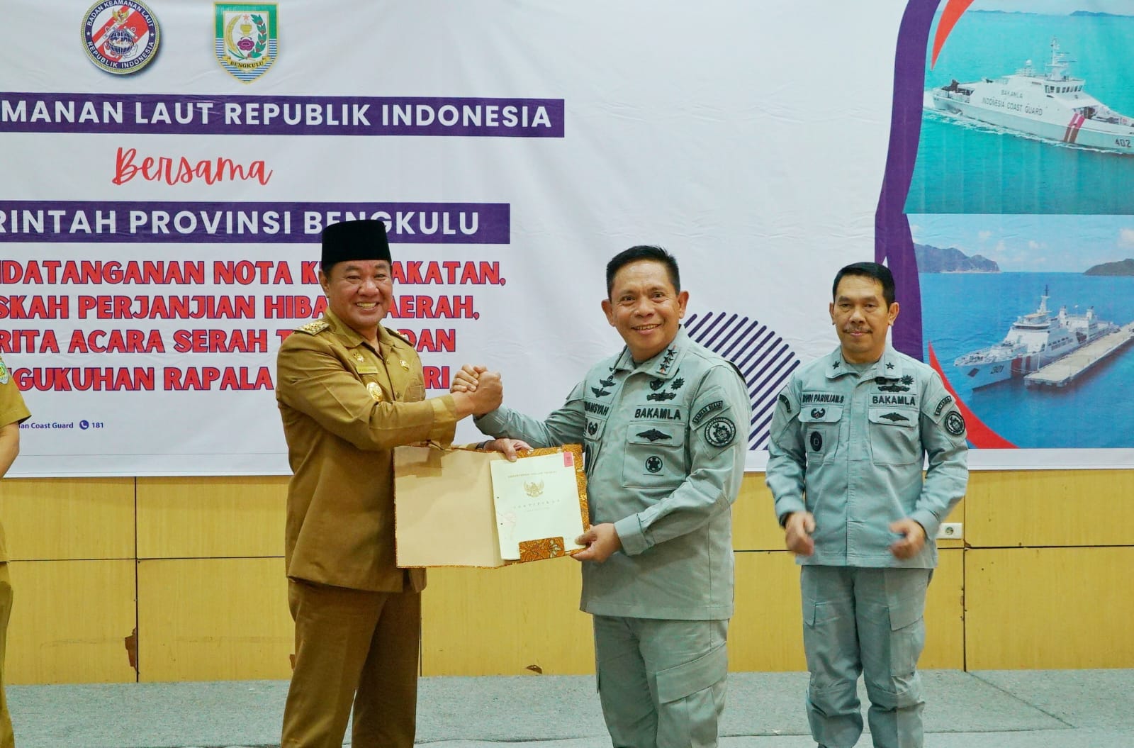 Bengkulu Hibahkan Lahan untuk Pembangunan Stasiun Bakamla RI, Tonggak Baru Keamanan Maritim